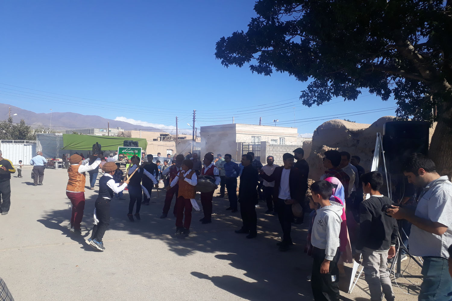 جشنواره گردشگری سنجد در روستای كلامو